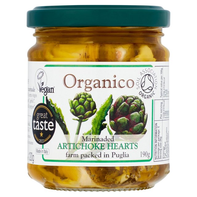 Organico Artichokes In Oil 190g