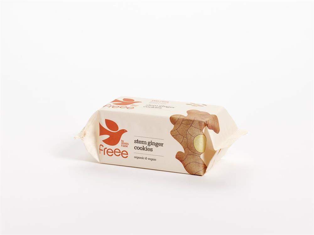 Doves Stem Ginger Cookies Gf Org 150G