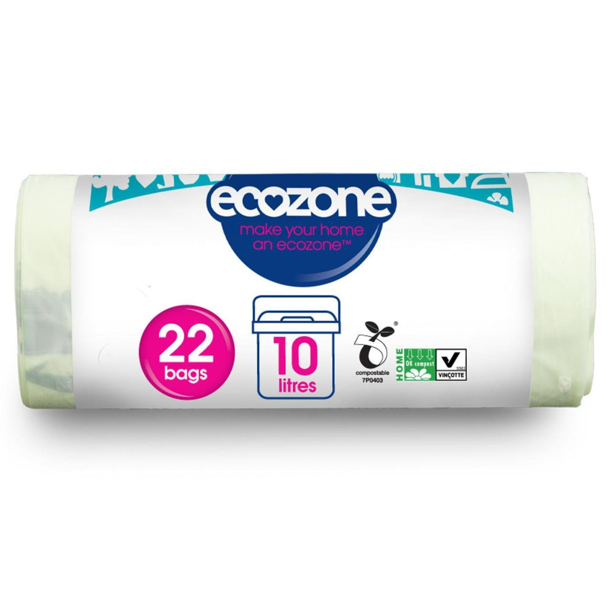 Ecozone Caddy Liners Compostable 22