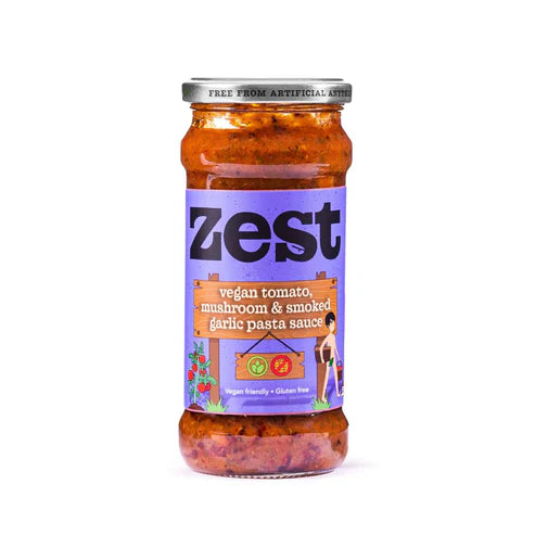 Zest Pastasauce Mushroom Garlic 340g