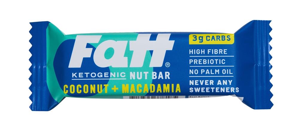 Fatt Bar Coconut & Macadamia Bar