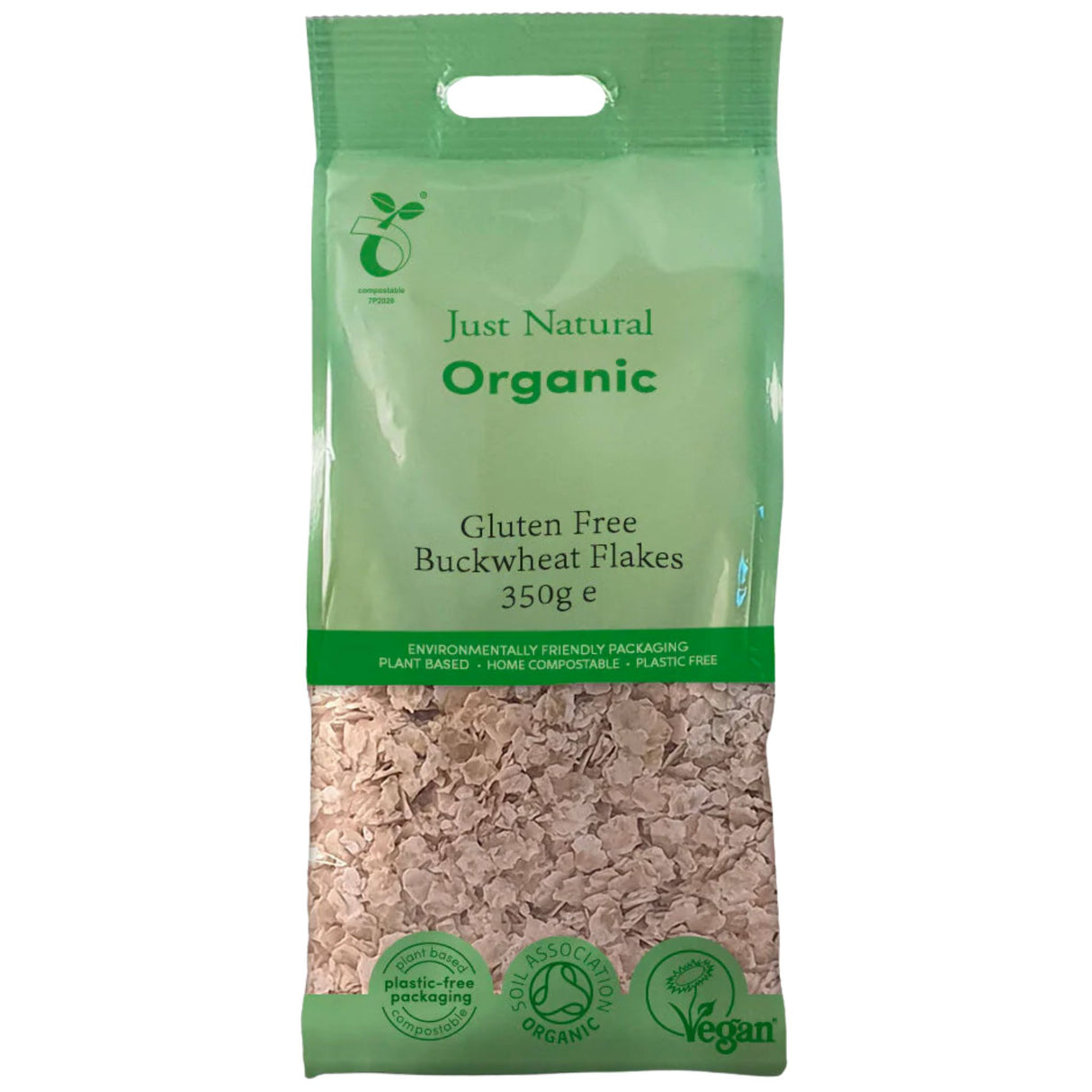 Just Natural Buckwheat Flakes 350g