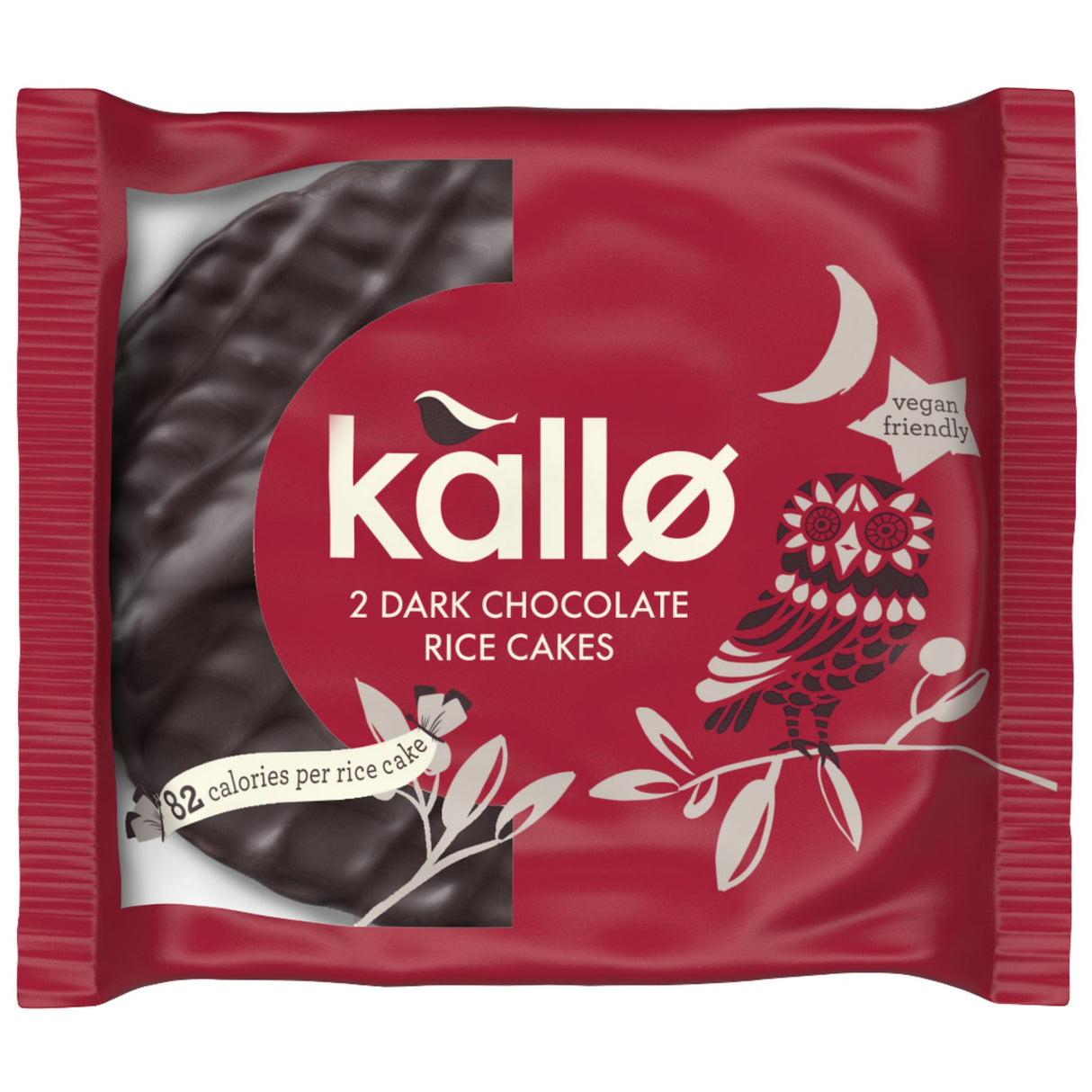Kallo Dark Chocolate Rice Cakes 33g
