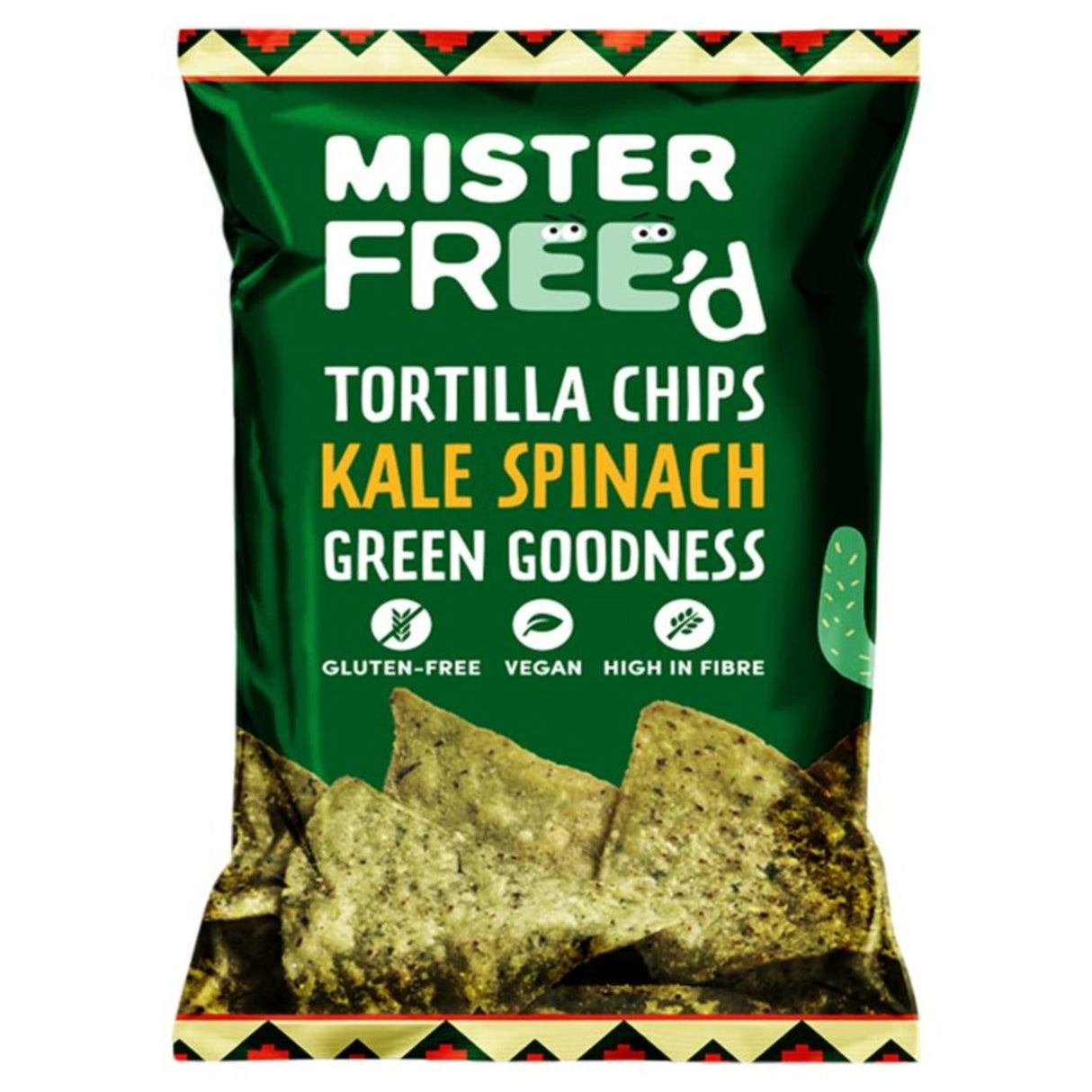 Mister Freed Kale & Spinach Tortilla Chips 135g
