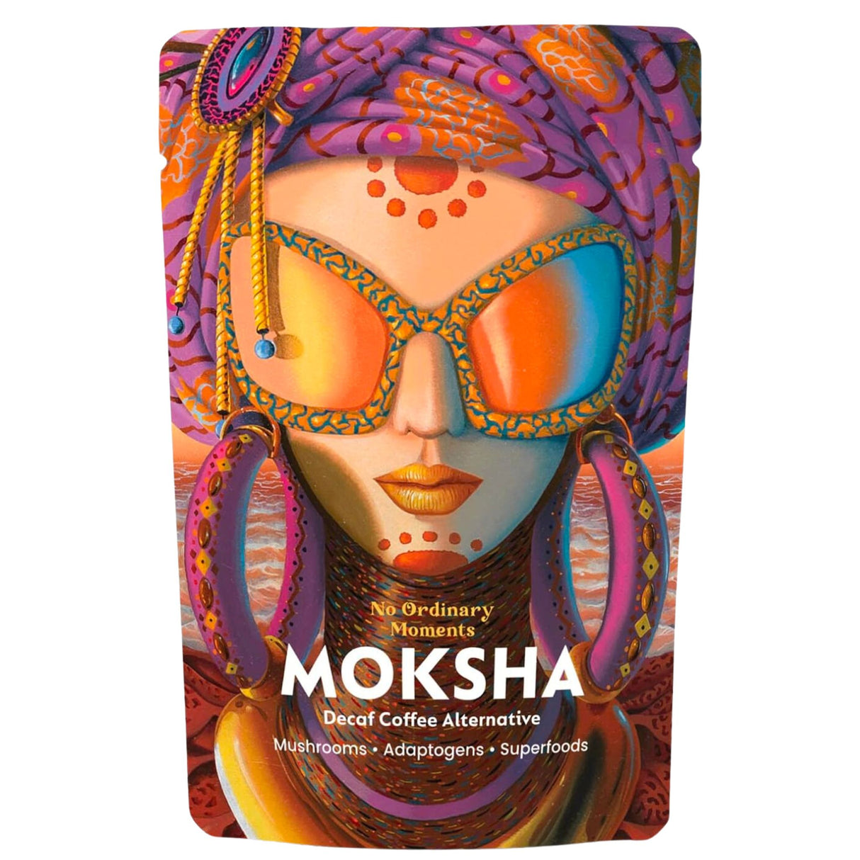 No Ordinary Moments Moksha Decaf Mushroom Coffee 180g