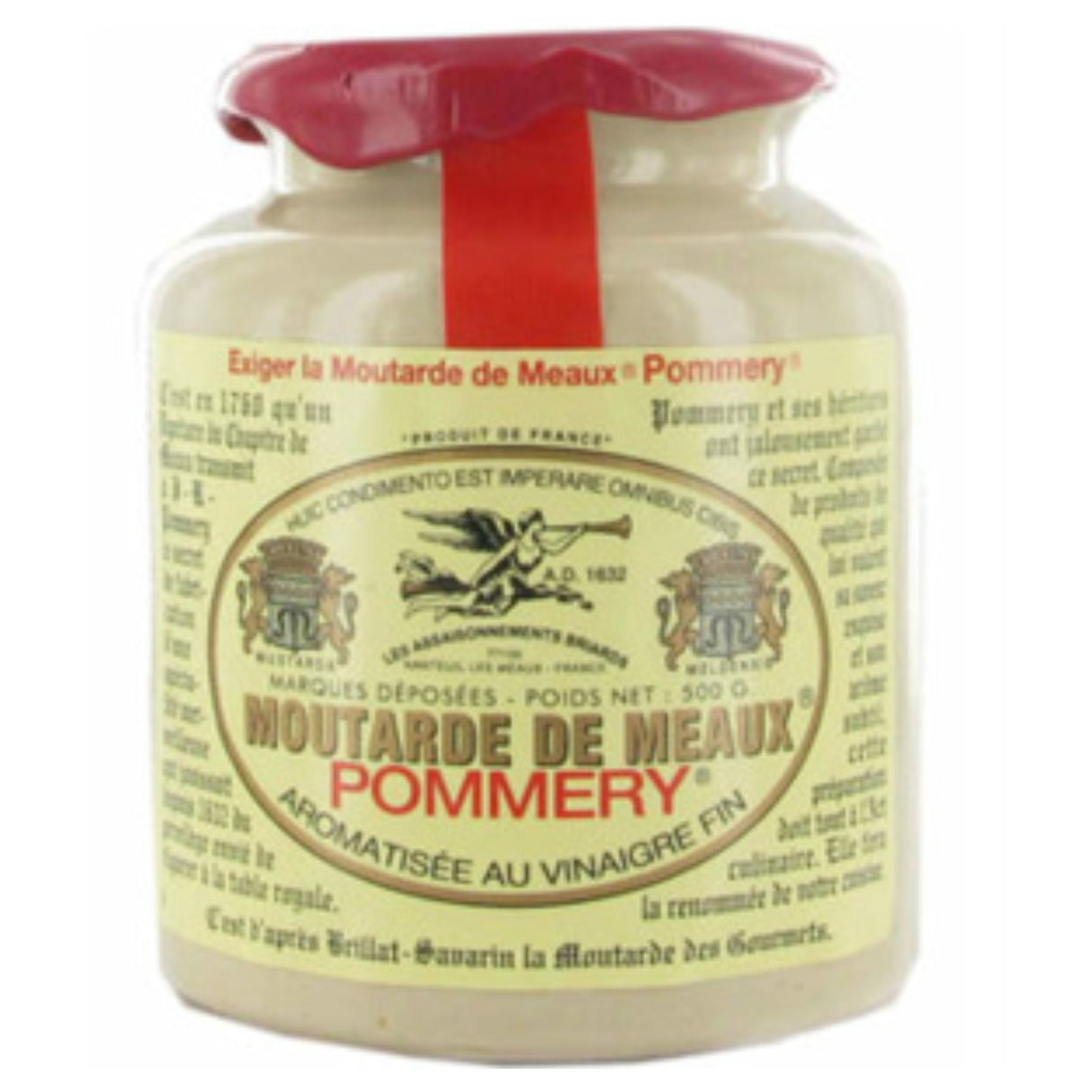 Pommery Moutarde De Meaux Pot En Gres 500g