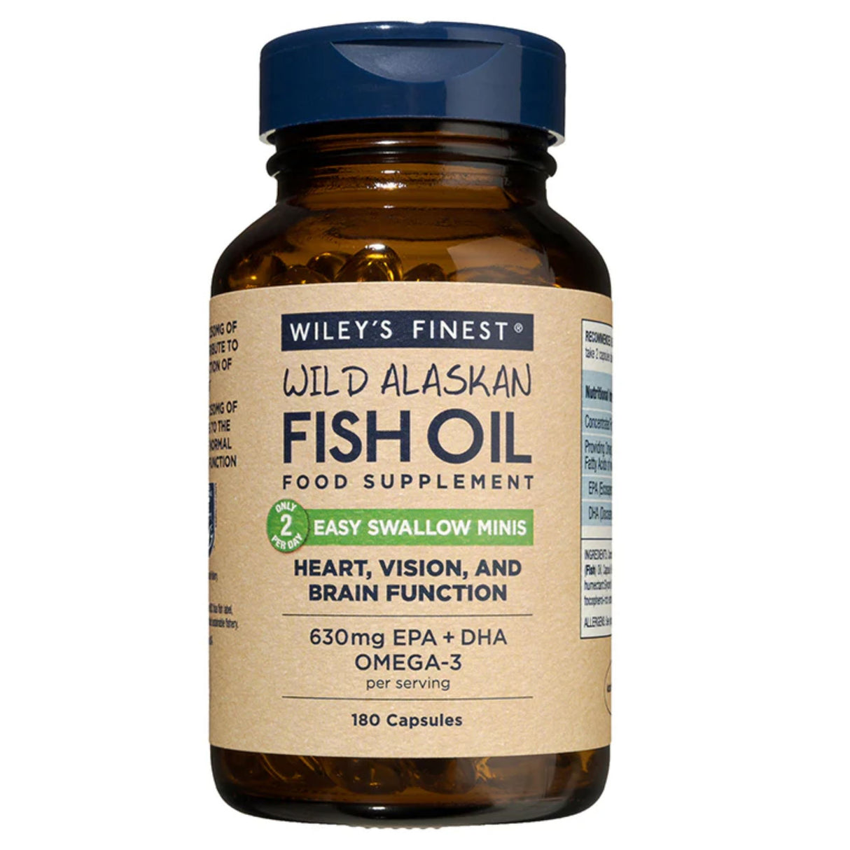 Wileys Finest Fish Oil Easy Swallow Minis 60-180s