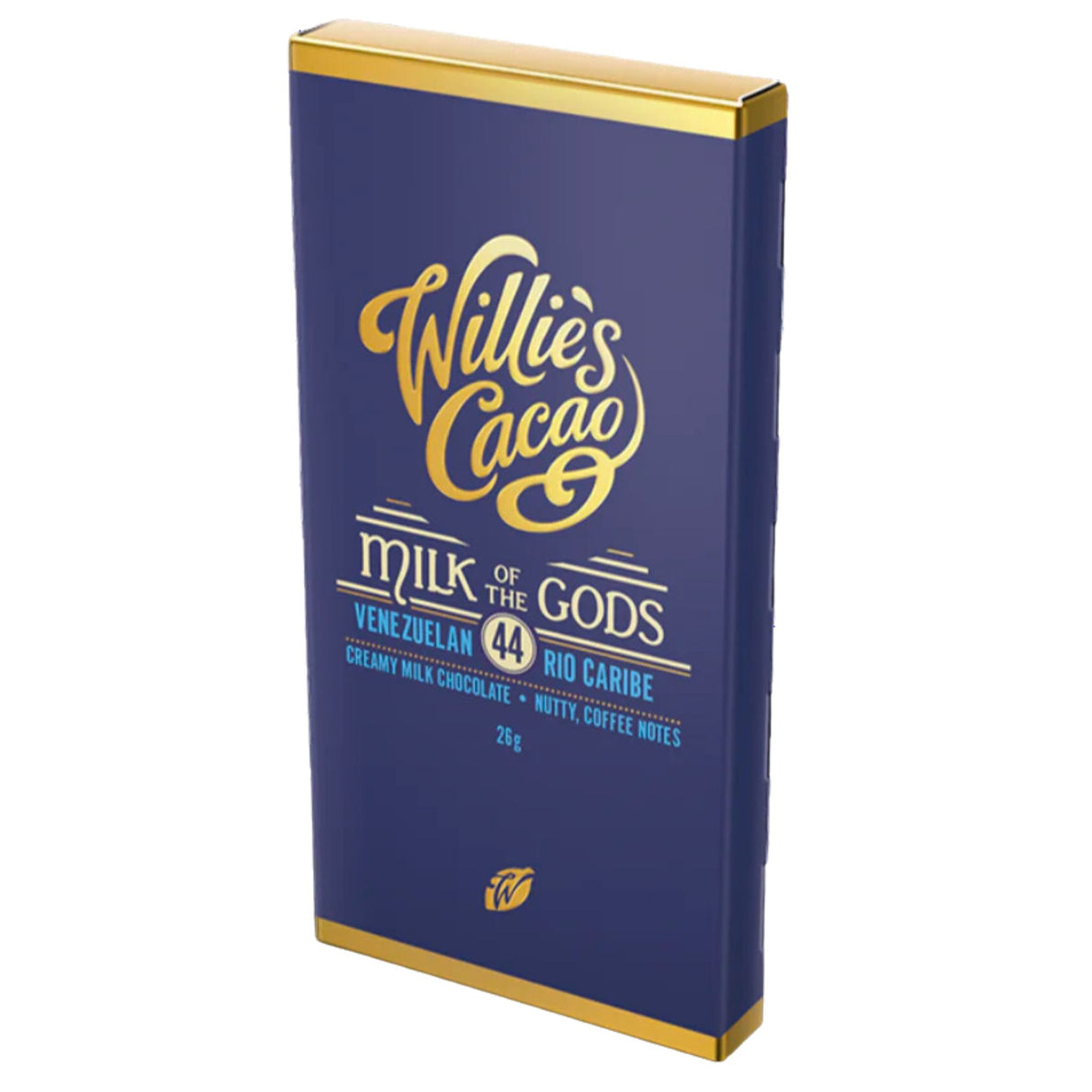 Willies Cacao Creamy Milk Chocolate 44% 26g