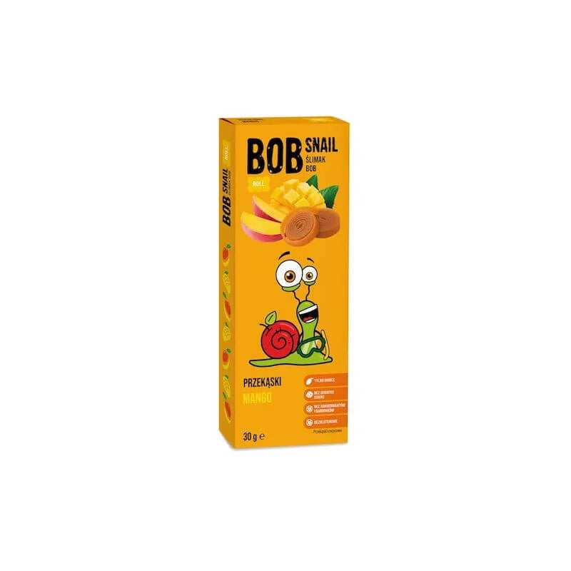 BOBSNAIL MANGO FRUIT ROLLS 30G