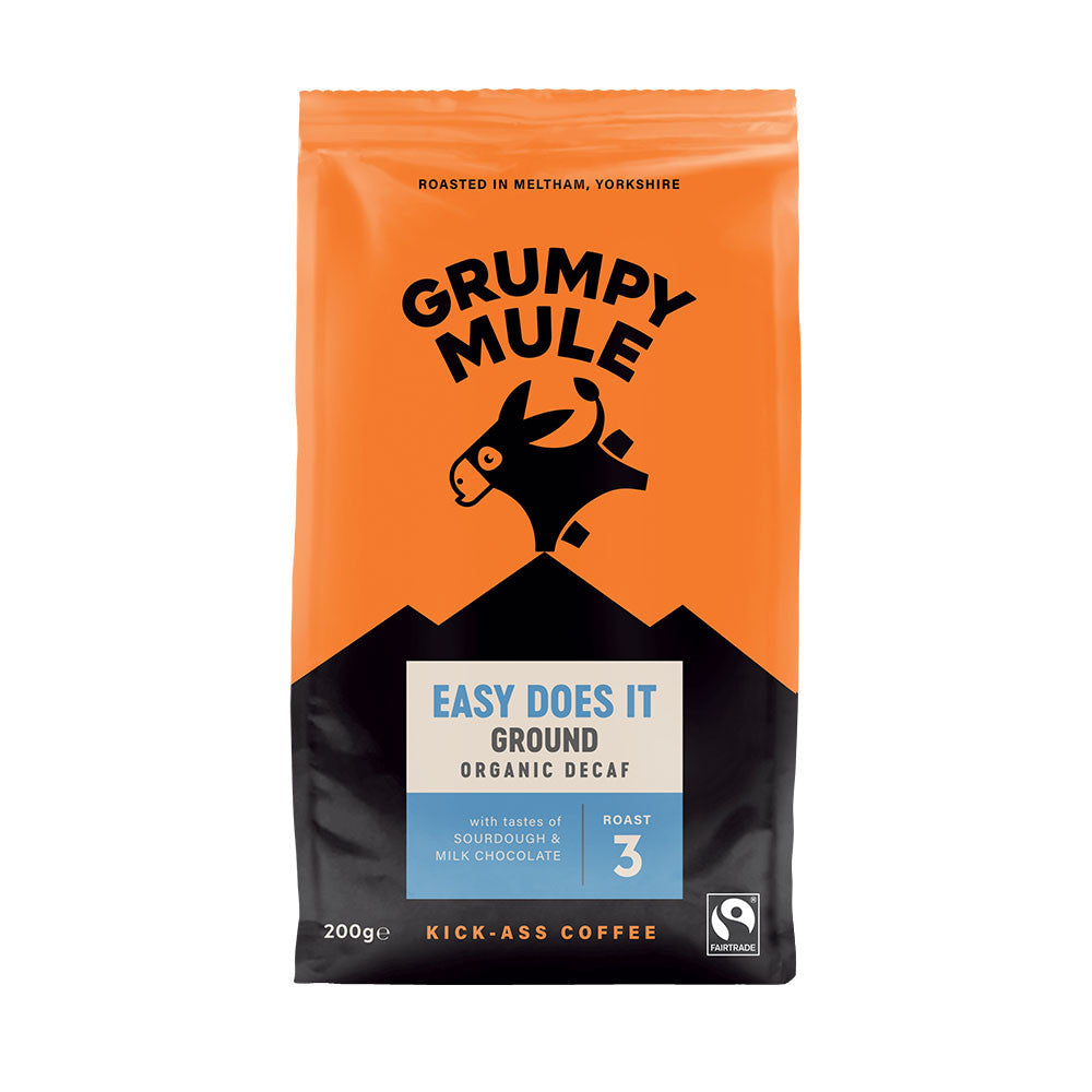 Grumpy Mule Seasonal Decaf Coffee 200g