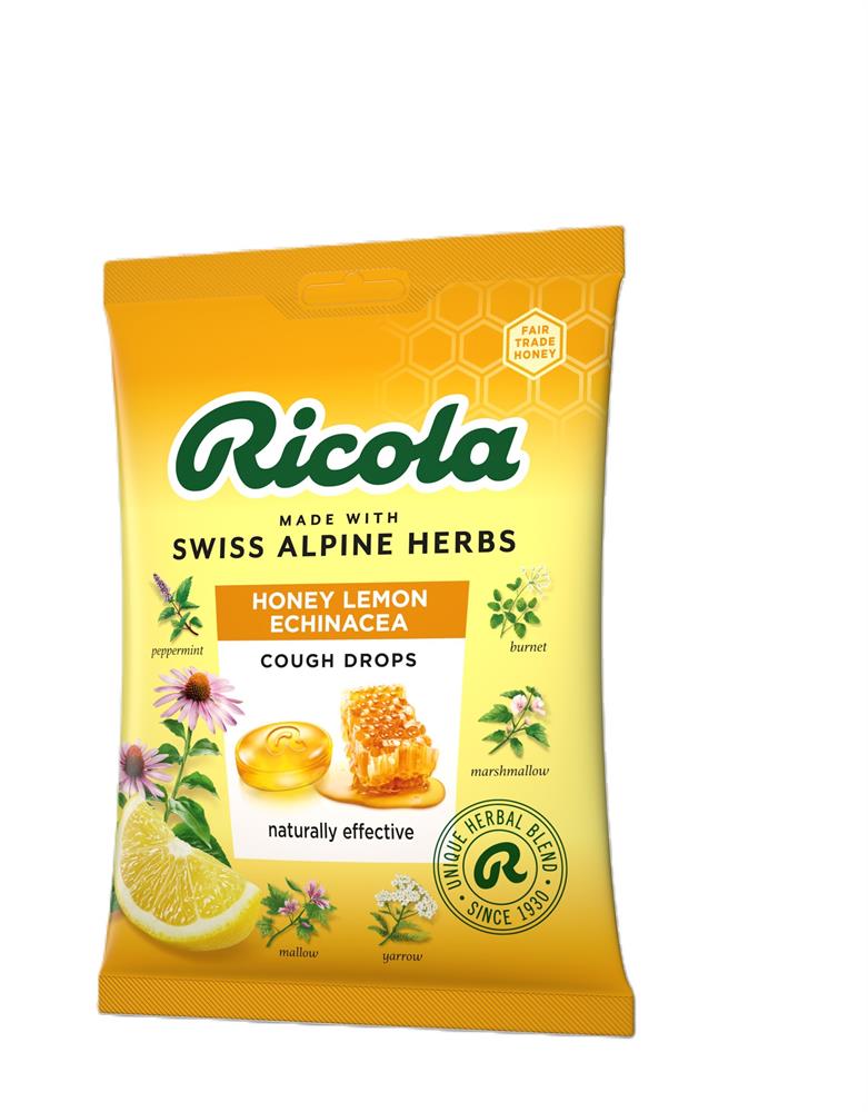 Ricola Honey Lemon Echinacea Cough Drops 75g