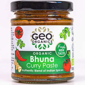 Geo Org Bhuna Curry Paste 180G