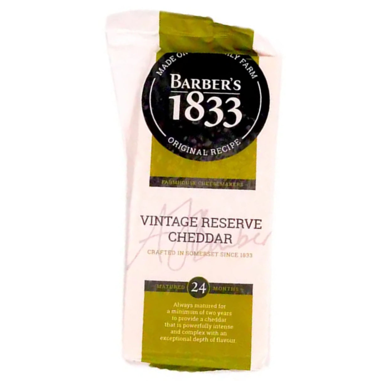 Barbers 1833 Vintage Reserve Cheddar 190g