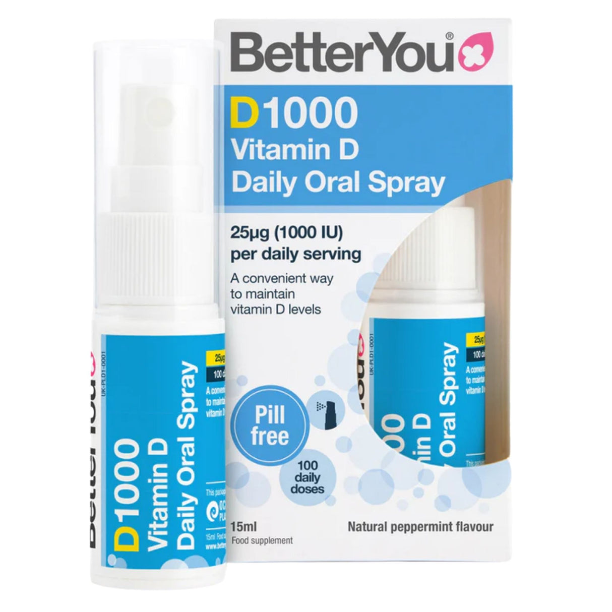 BetterYou Vitamin D Spray 1000