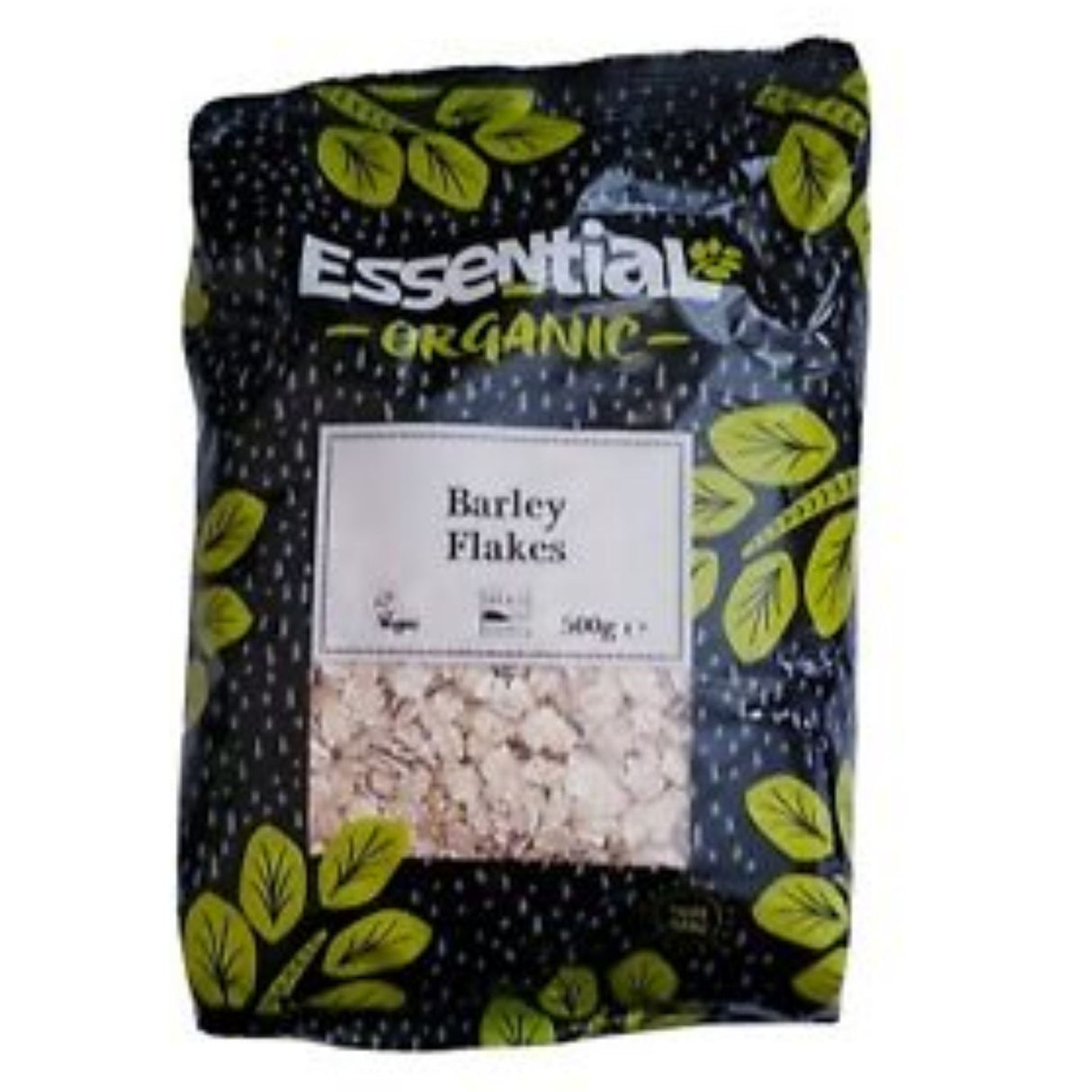 Essential Organic Barley Flakes 500g