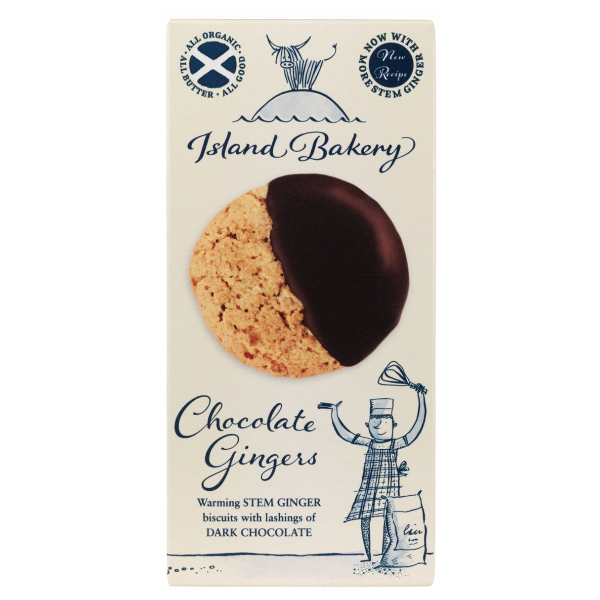 Island Bakery Chocolate Gingers 133g