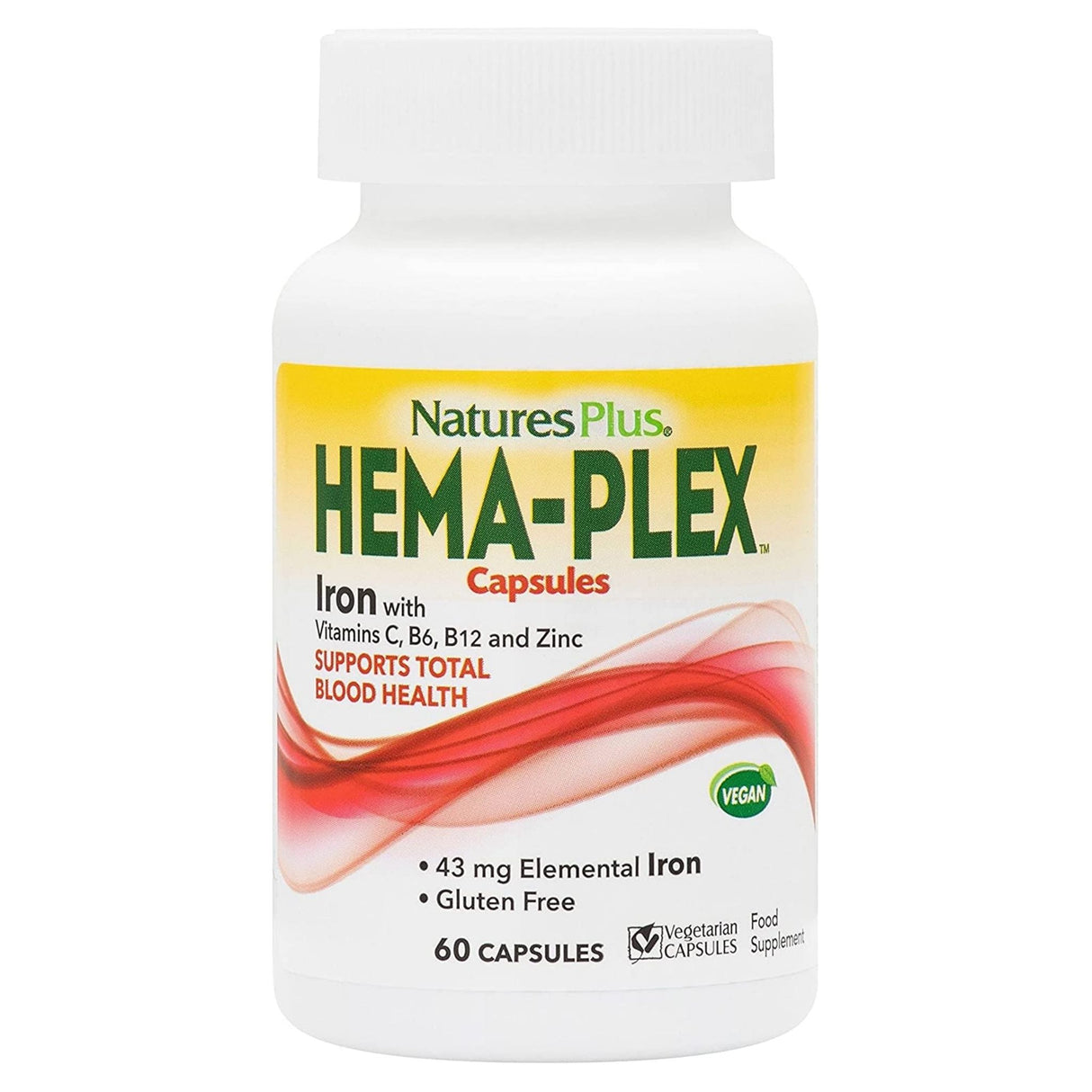NaturesPlus Hema-Plex Iron 60s