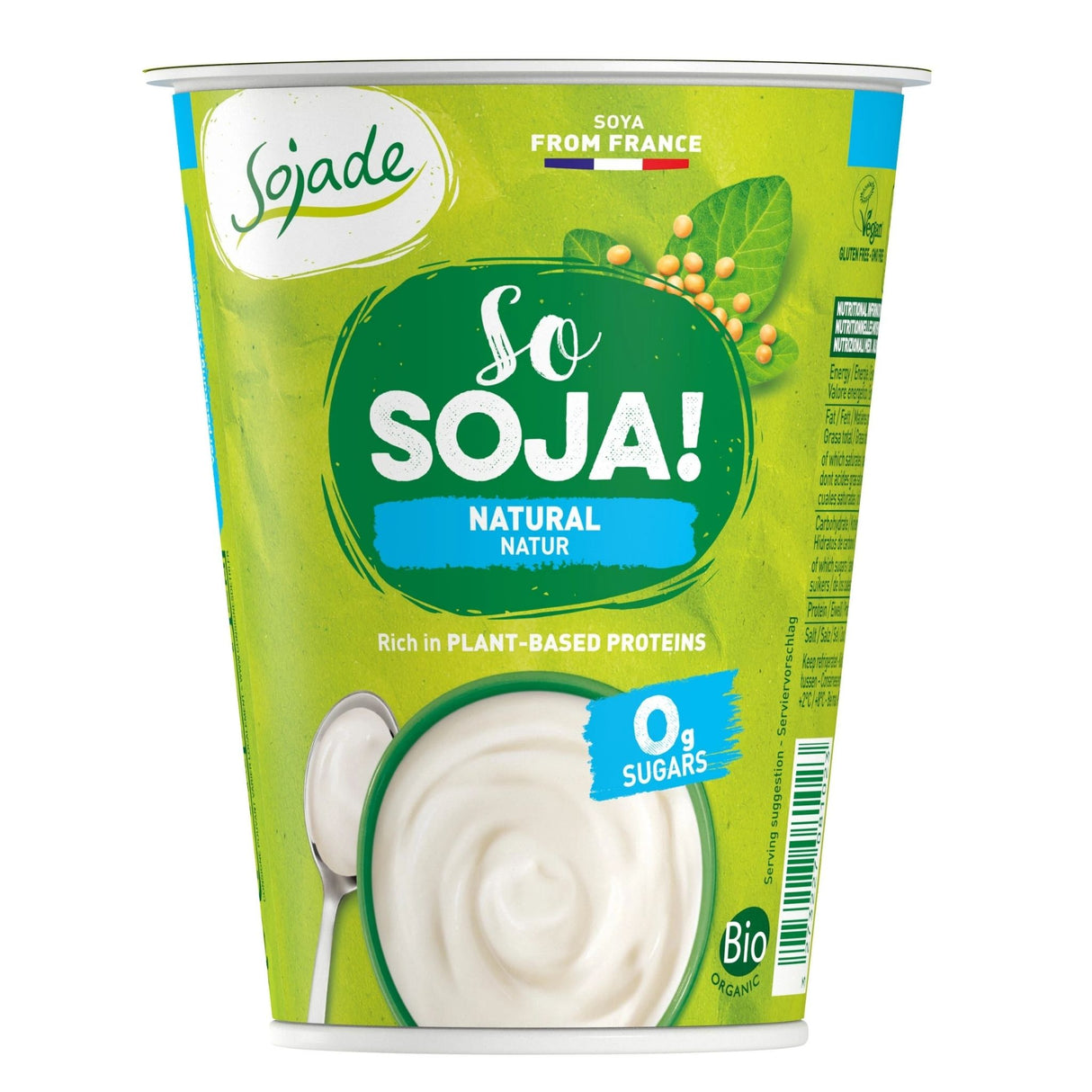 Sojade Natural Soya Yoghurt 400g