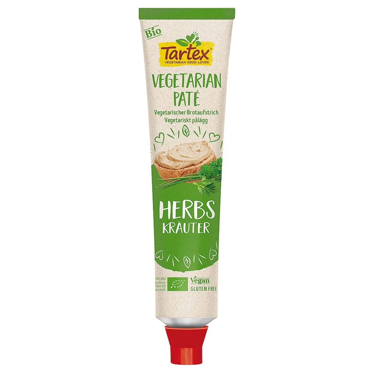 Tartex Vegetarian Pate with Herbs 200g