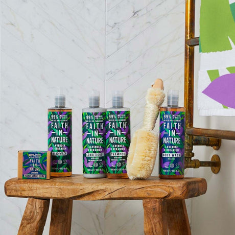 Faith in Nature natural haircare range sold at Wild Oats