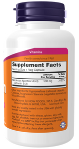 Now Foods Niacin 500mg 100 Caps