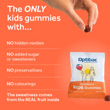 Optibac Kids Gummies Strawberry Flavour 30s