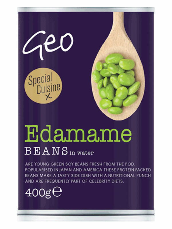 Geo Tinned Edamame Beans 400g