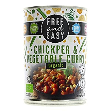 Free & Easy Chickpea Vegetable Curry 400g