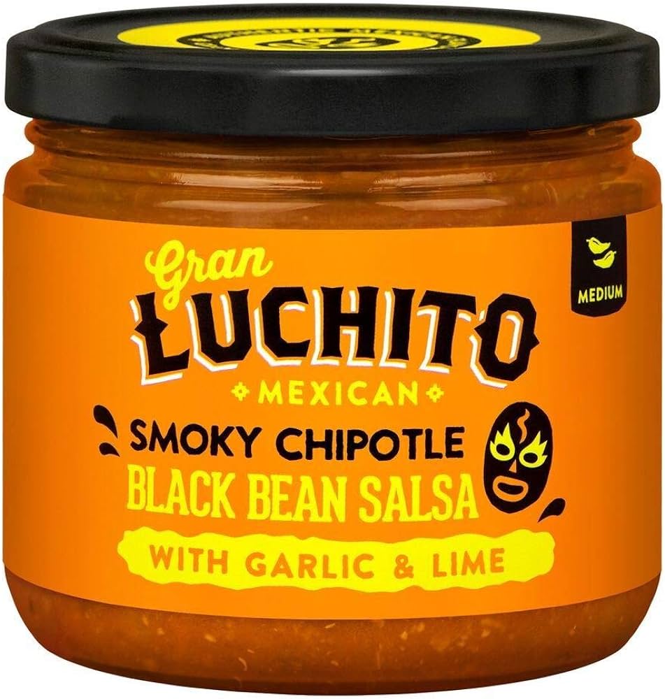 Gran Luchito Black Beans Salsa 300g