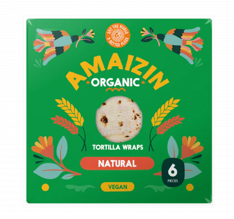 Amaizin Wheat Flour Tortilla Wraps 240g