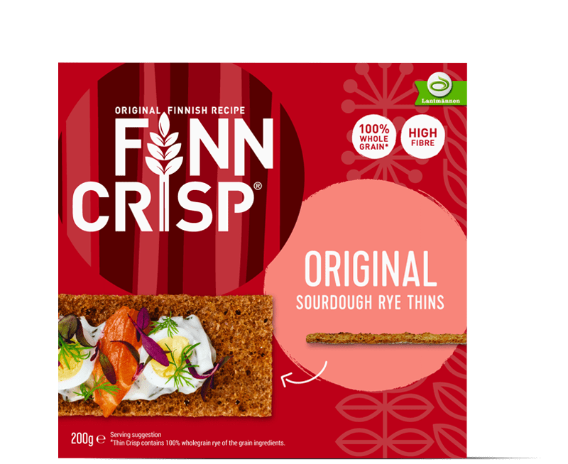Finn Crisp Rye Slim Crispbread 200g