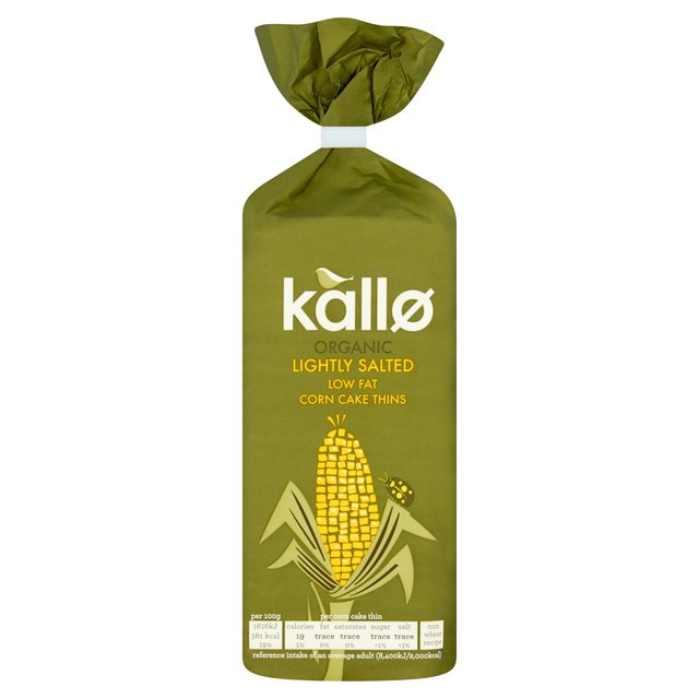 Kallo Organic Corn Thins 130g