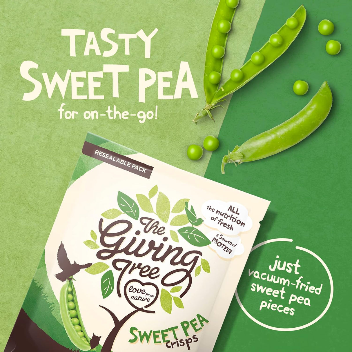 The Giving Tree Sweet Pea Crisps