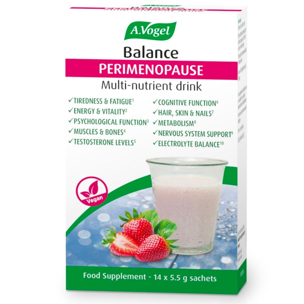 A Vogel Perimenopause Nutrient Drink 14 x 15.5g