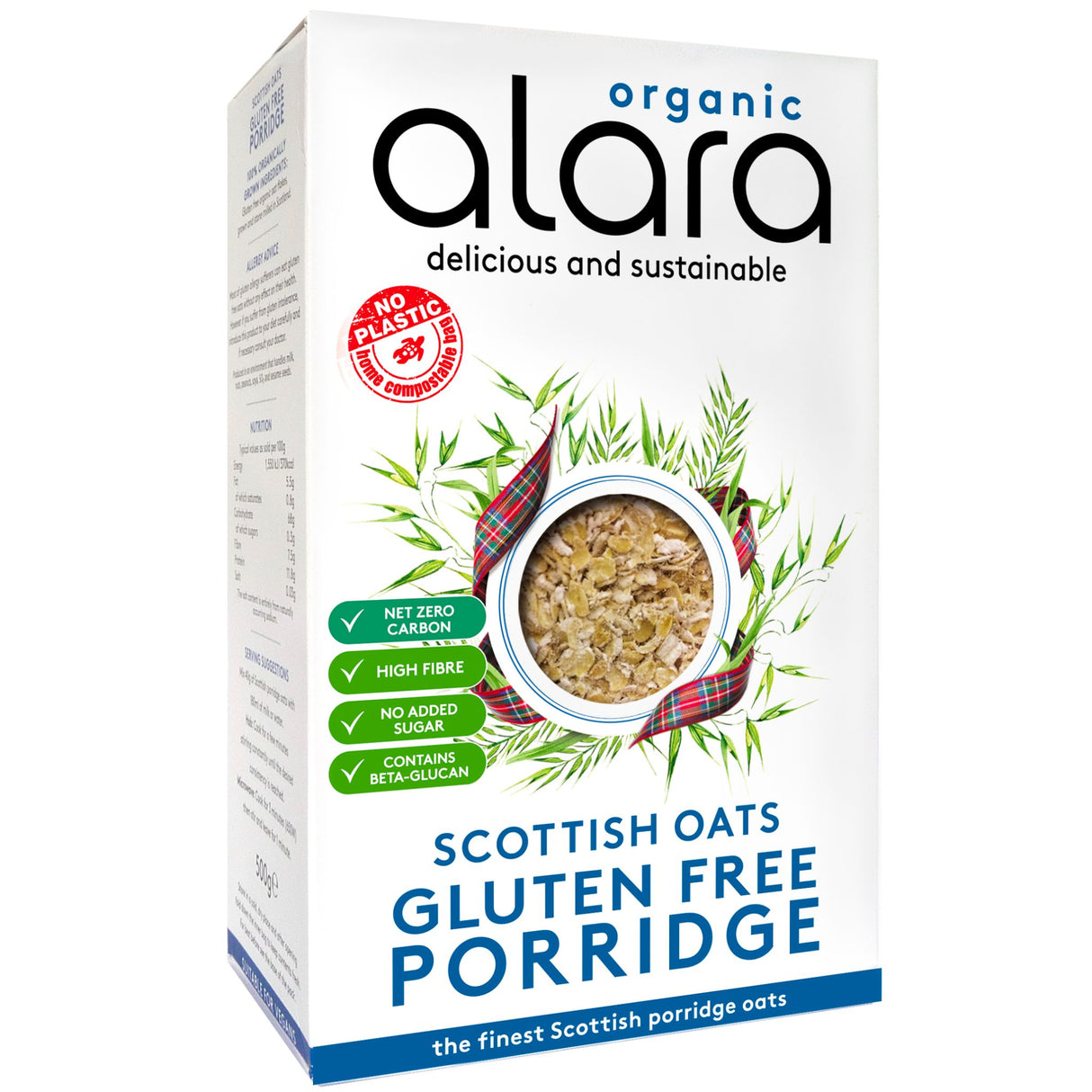 Alara Scottish Porridge Oats 500g