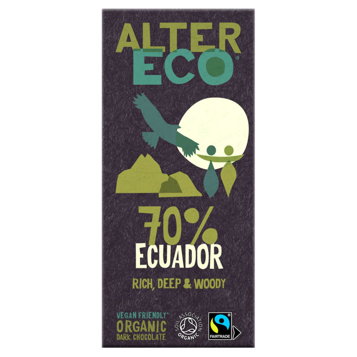 Altereco 70% Ecuador Dark Chocolate 100g