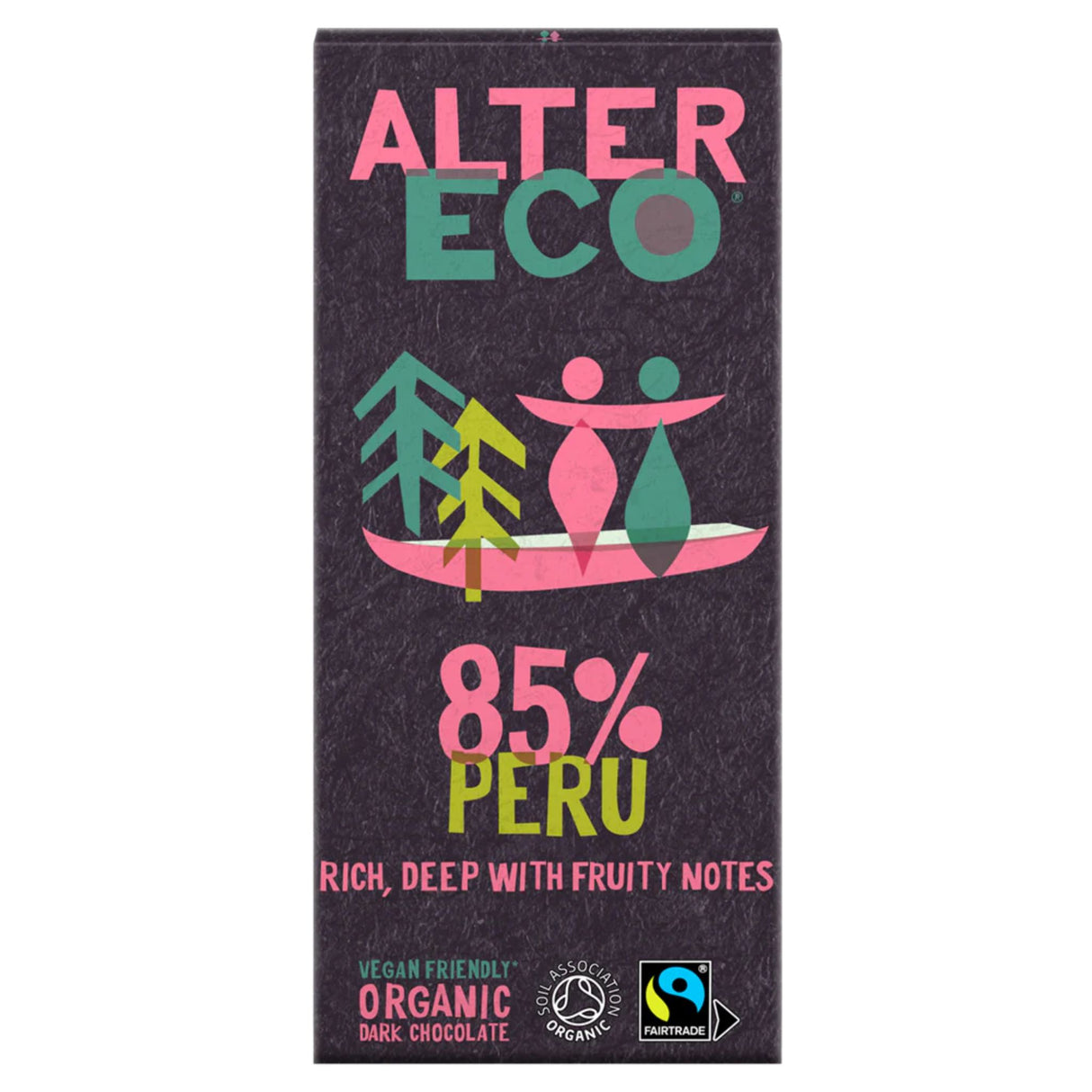 Altereco Dark Choc 85% Peru 100g