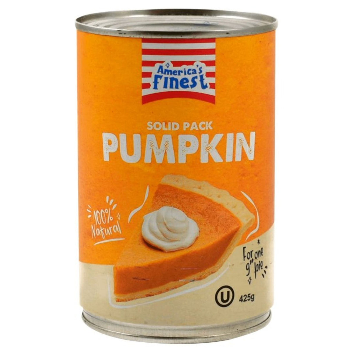 Americas Finest 100% Pumpkin 425g