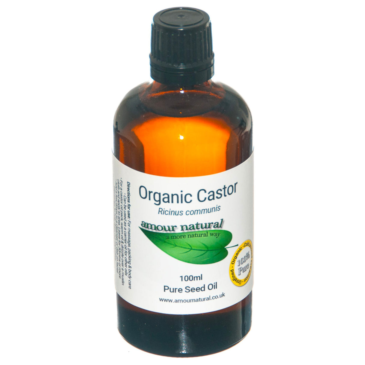 Amour Natural Organic Castor Oil 100ml