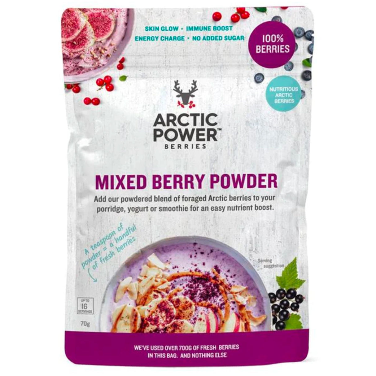 Arctic Power Mixed Berry Powder 70g