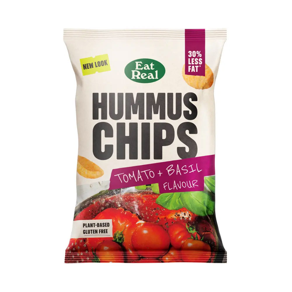 Eat Real Hummus Tomato & Basil 110G