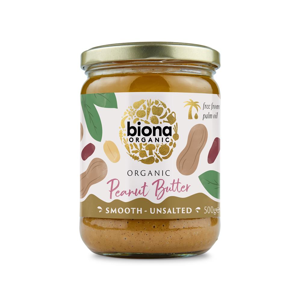 Biona Org Peanut Butter Smooth 500g