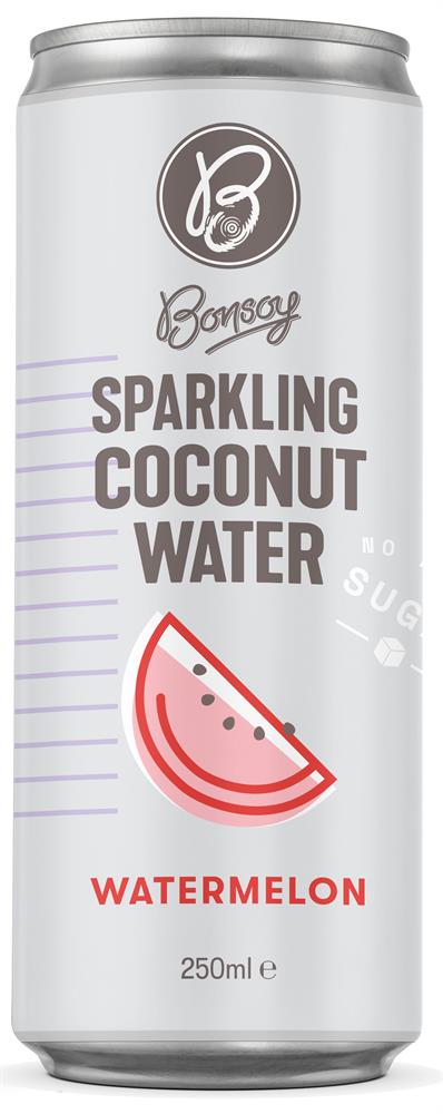 Bonsoy Watermelon coconut water sparkling 250ml