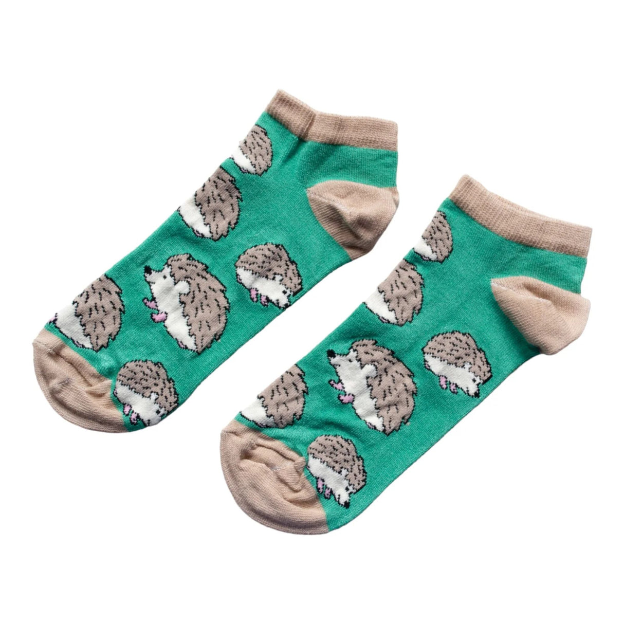 Bare Kind Hedgehog Bamboo Trainer Socks Size 4-7 Years