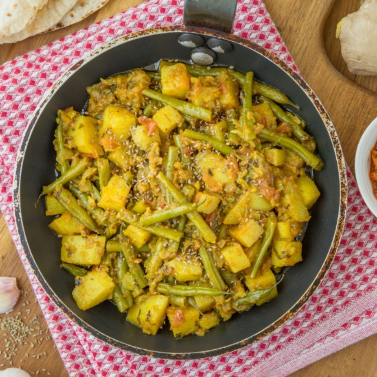 Bini Green Bean Potato Curry 375g