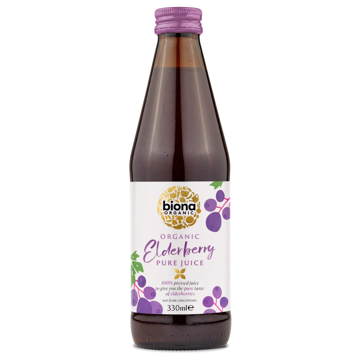 Biona Organic Pure Elderberry Juice 330ml