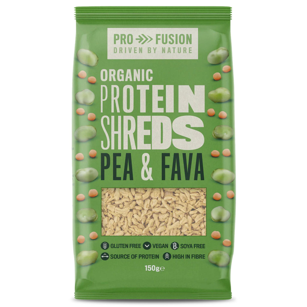 Biona Pea & Fava Protein Shreds 150g