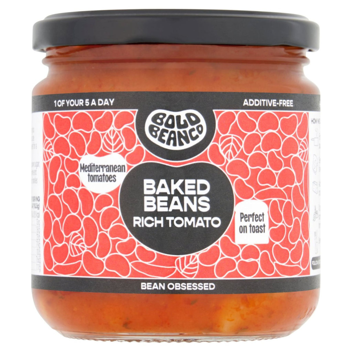 Bold Bean Co Rich Tomato Baked Beans 325g