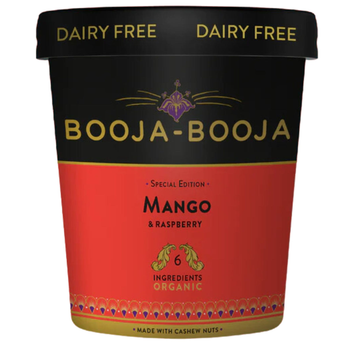 Booja Booja Mango Raspberry Ice Cream 465ml