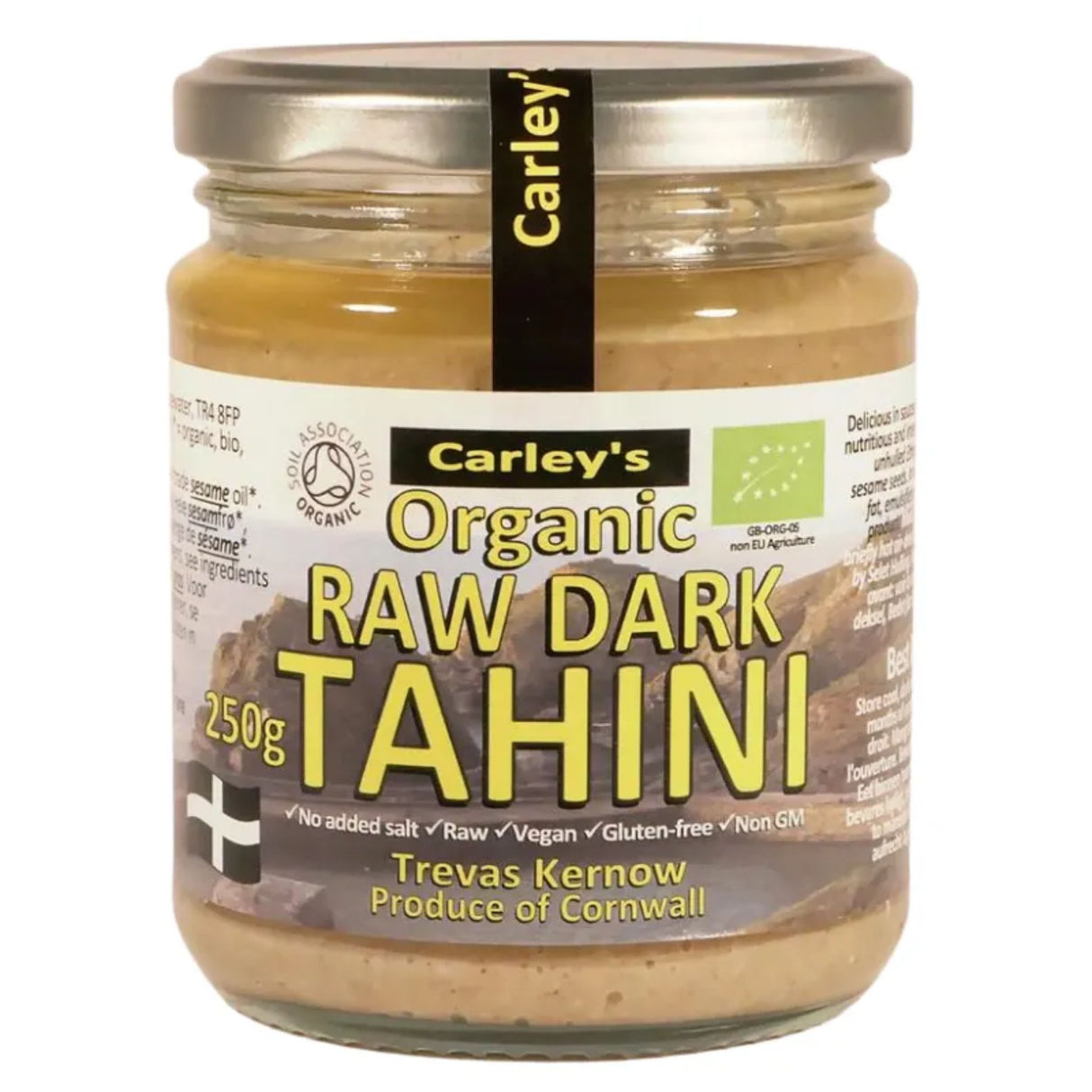 Carleys Raw Dark Tahini 250g